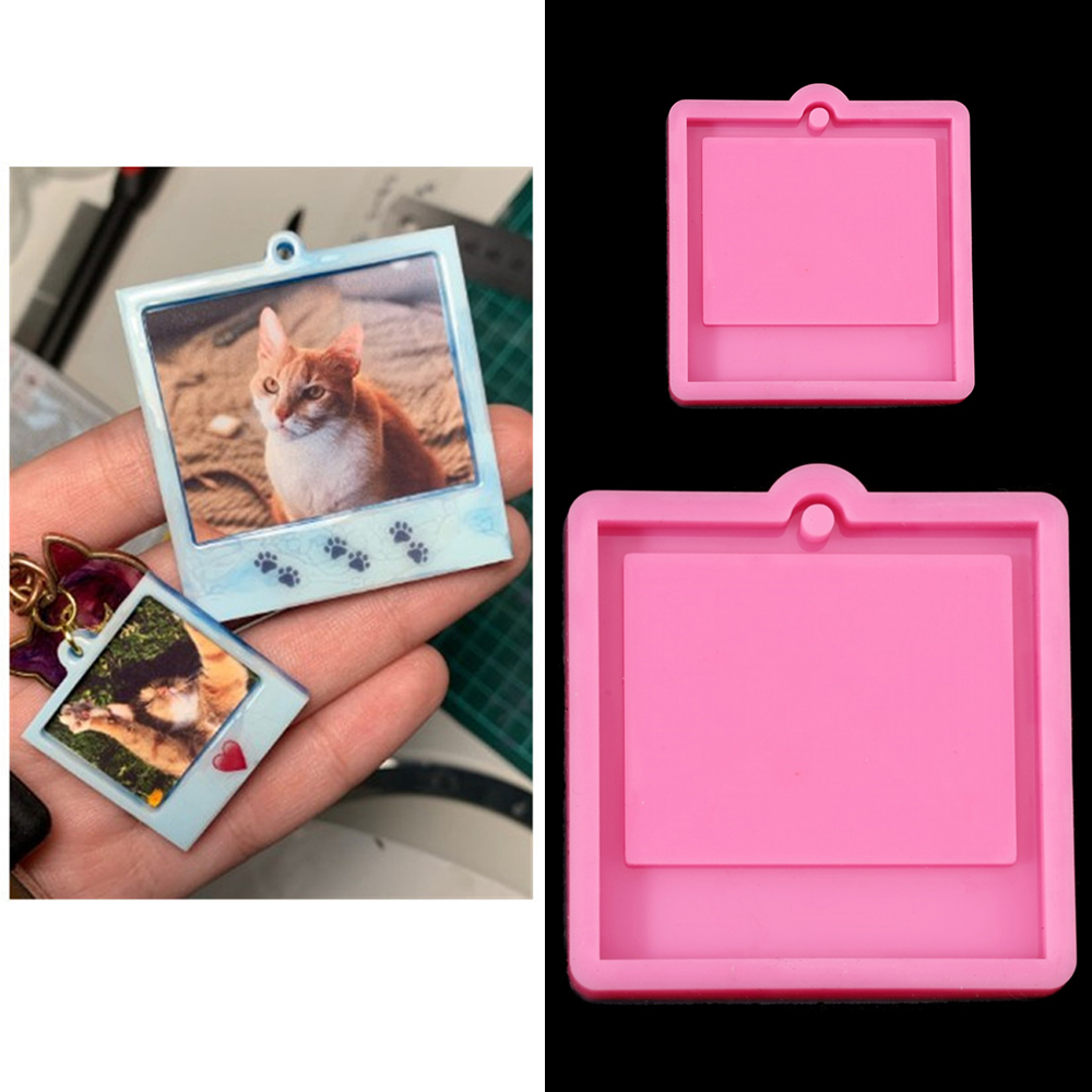 Soap Making Bar - Photo Frame Epoxy Resin Keychain Mold