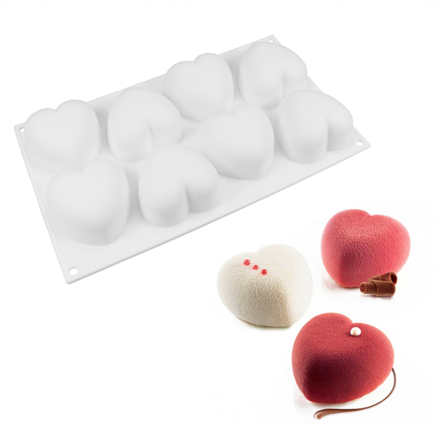 Soap Making Business - Love Heart Silicone Soap Mold Handmade