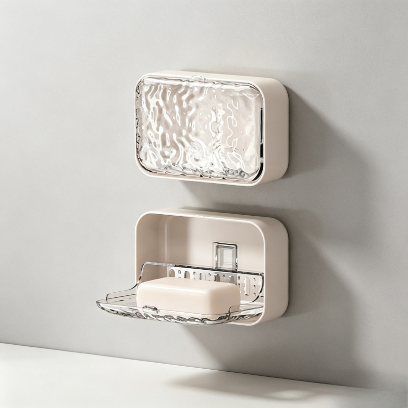 Soap Dish Draining - Wall Mount Soap Dish No Drill