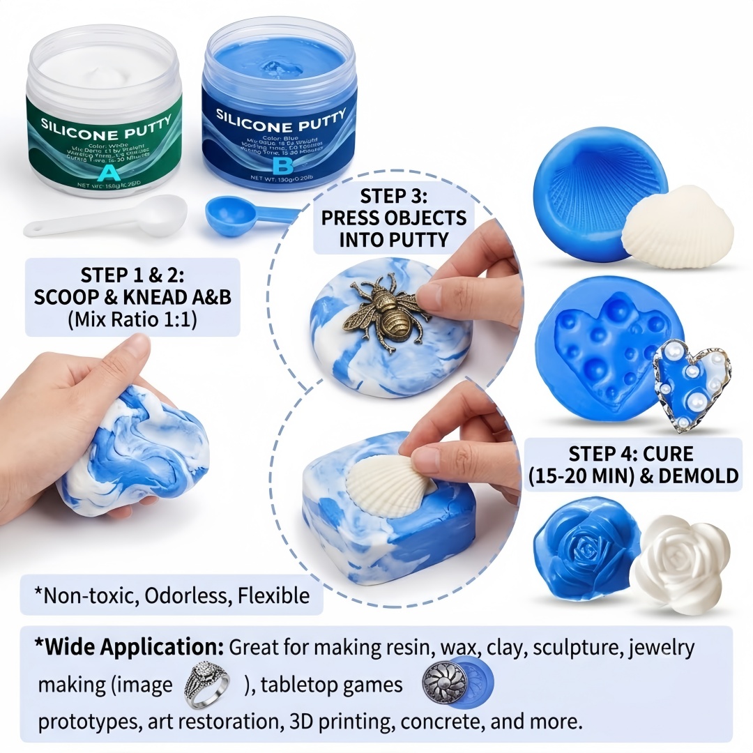 Silicone Putty Mold Making Sup - огляд і ціна Soap Making Bar