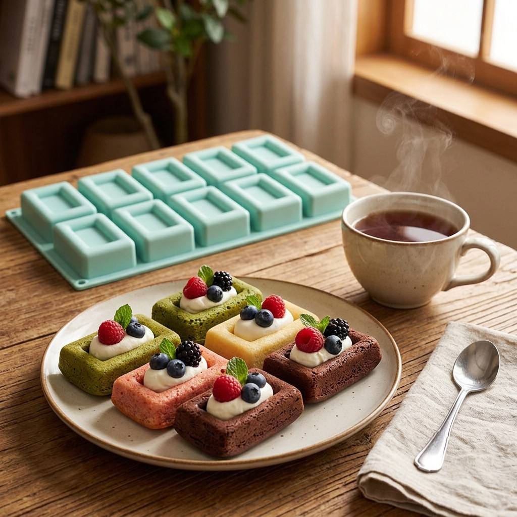 Non-stick 10-Hole Rectangle Si - огляд і ціна Soap Making Activity