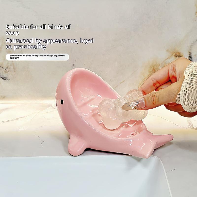 New Sale Creative Whale Soap D - огляд і ціна Soap Dish Draining