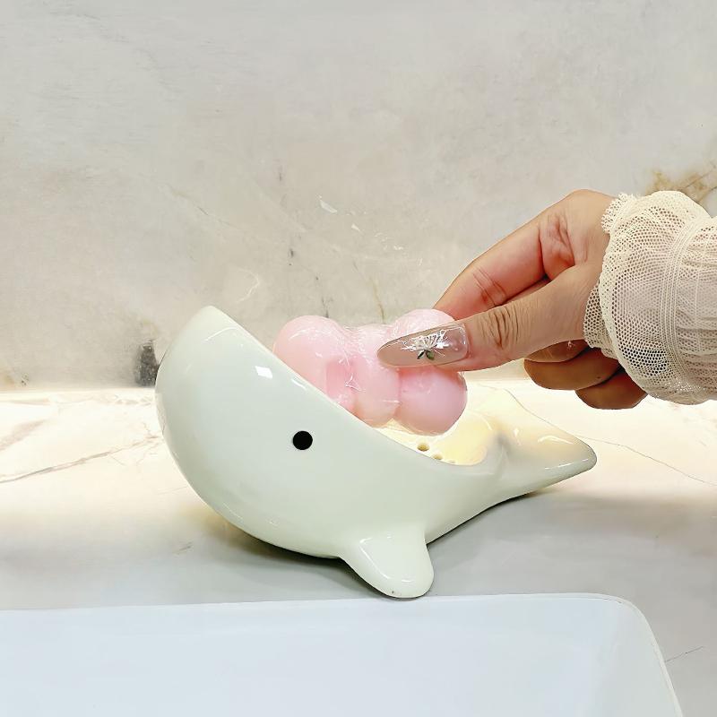 New Sale Creative Whale Soap D - огляд і ціна Soap Dish Draining
