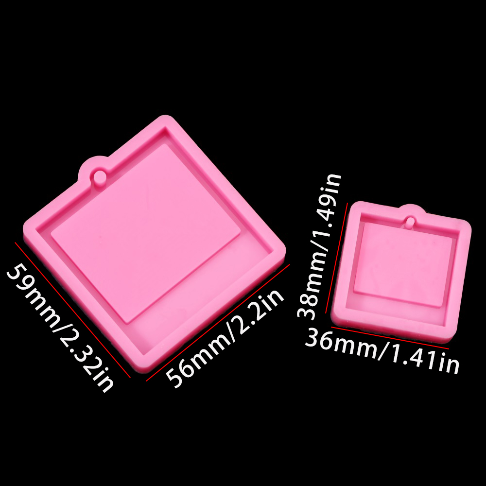 Photo Frame Epoxy Resin Keycha - огляд і ціна Soap Making Bar