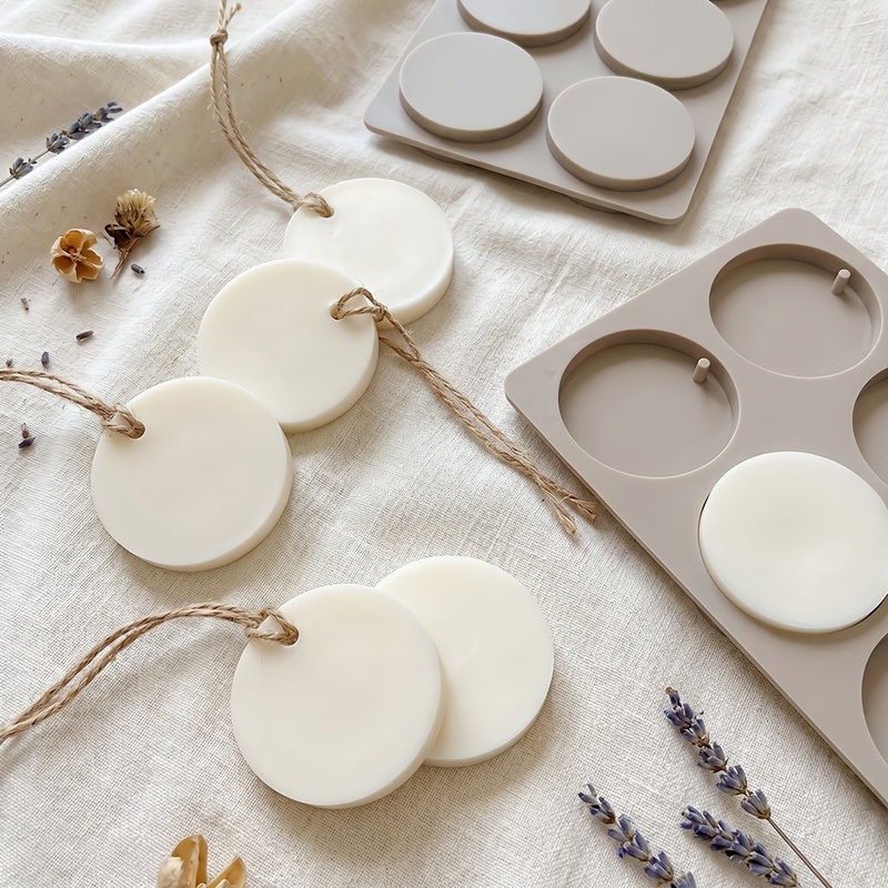 6-Cavity Round Tag Silicone Mo - огляд і ціна Soap Making Activity