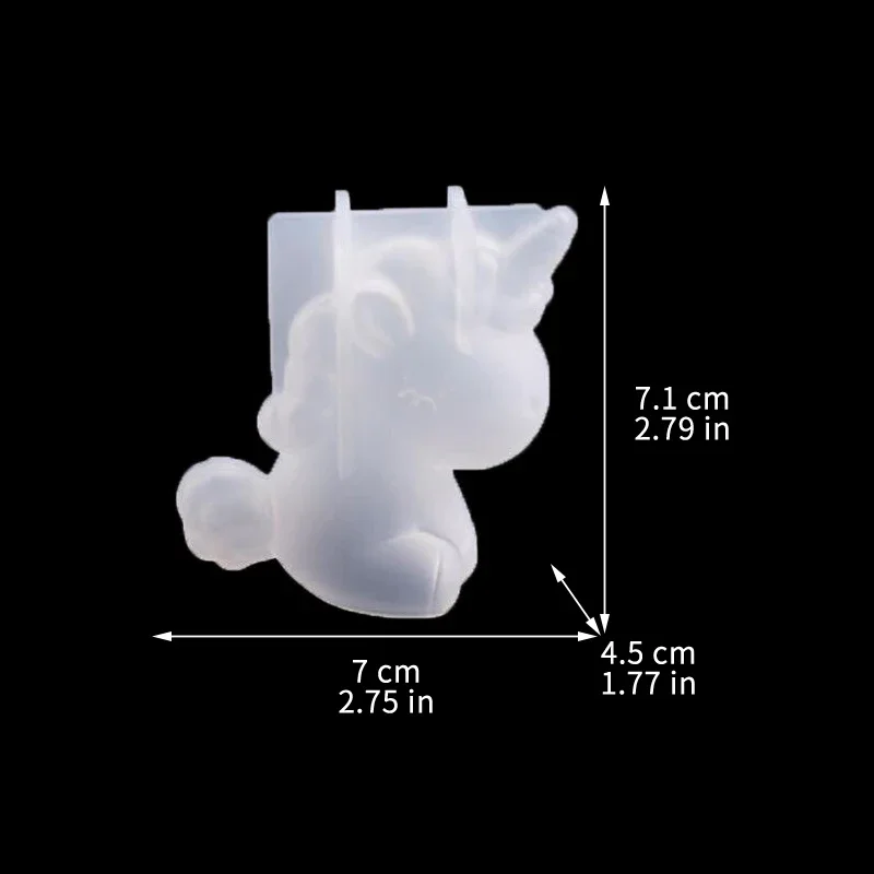 3D Geometric Silicone Unicorn  - огляд і ціна Soap Making Activity