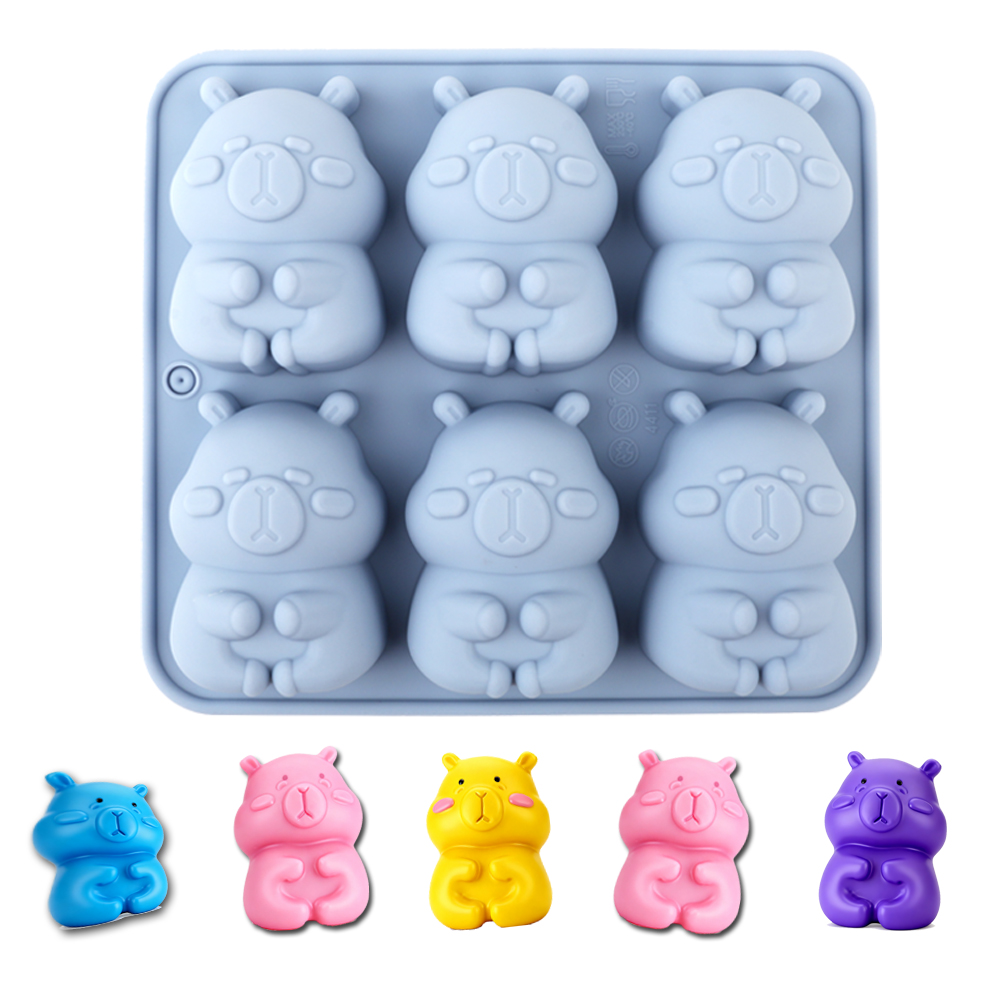 1 Silicone Cake Mold in the Sh - огляд і ціна Soap Making Activity