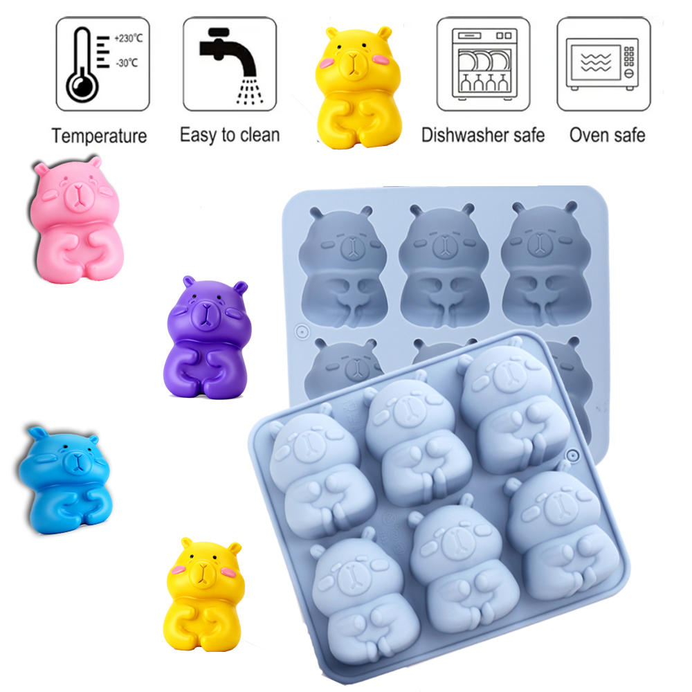 1 Silicone Cake Mold in the Sh - огляд і ціна Soap Making Activity