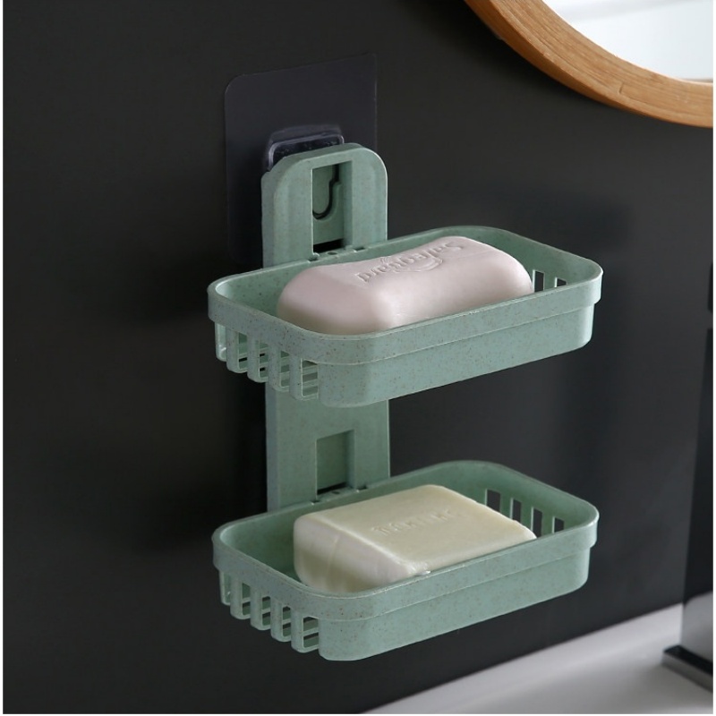 Wall Mounted Double Layer Soap - огляд і ціна Soap Dish Draining