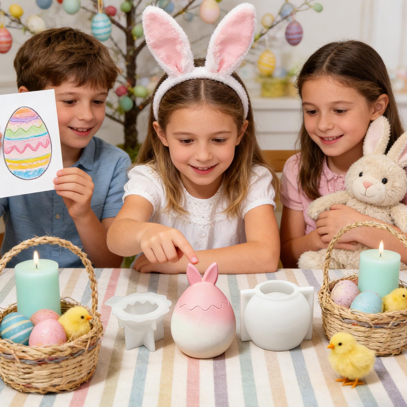 Easter Egg Molds 3D Silicone B - огляд і ціна Soap Making Friend
