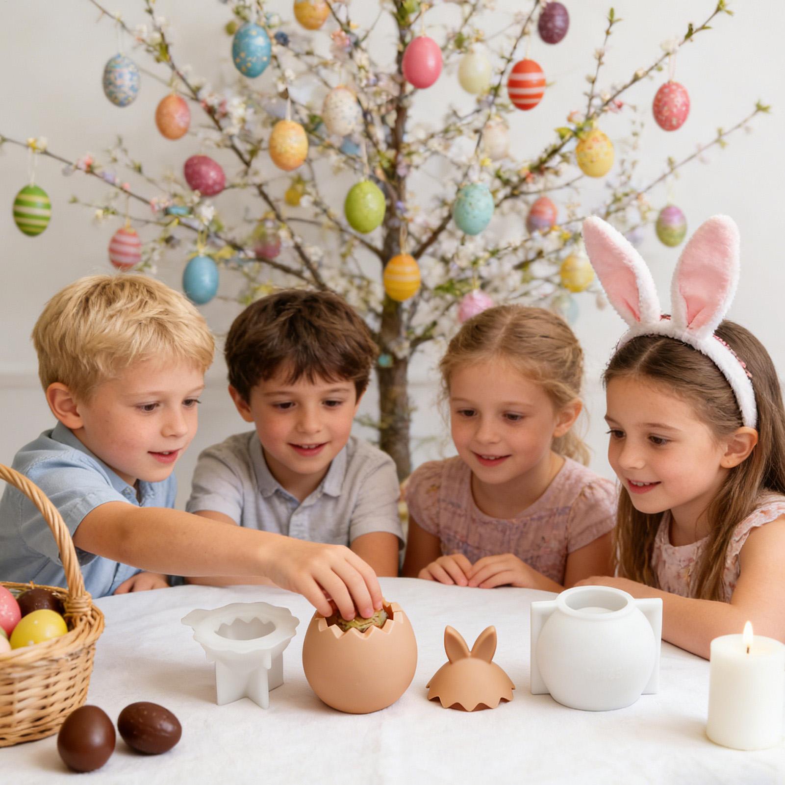 Easter Egg Molds 3D Silicone B - огляд і ціна Soap Making Friend