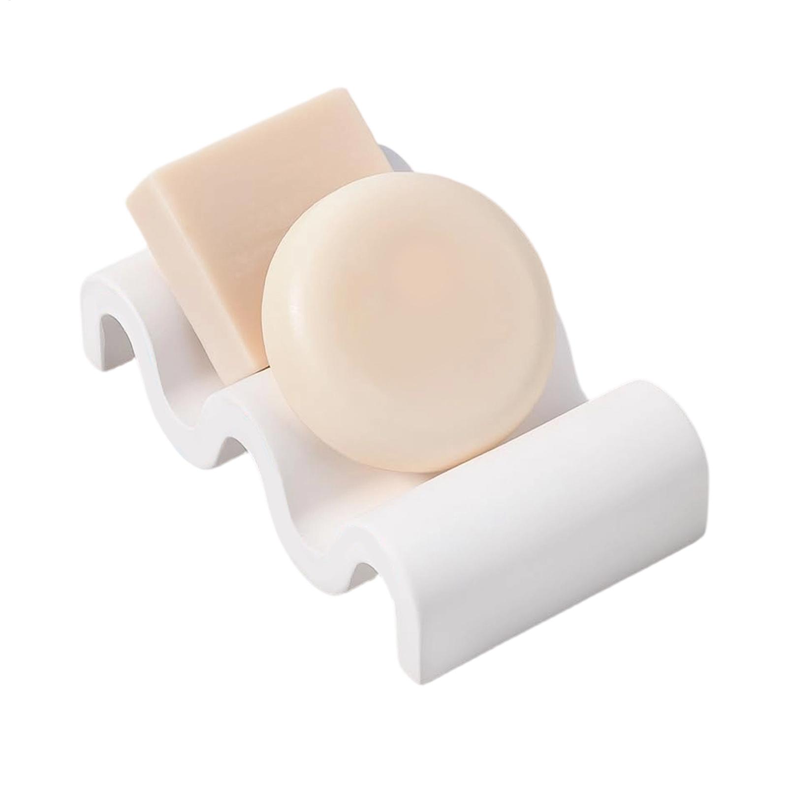 Silicone Soap Dish Wave Shape  - огляд і ціна Soap Dish Draining