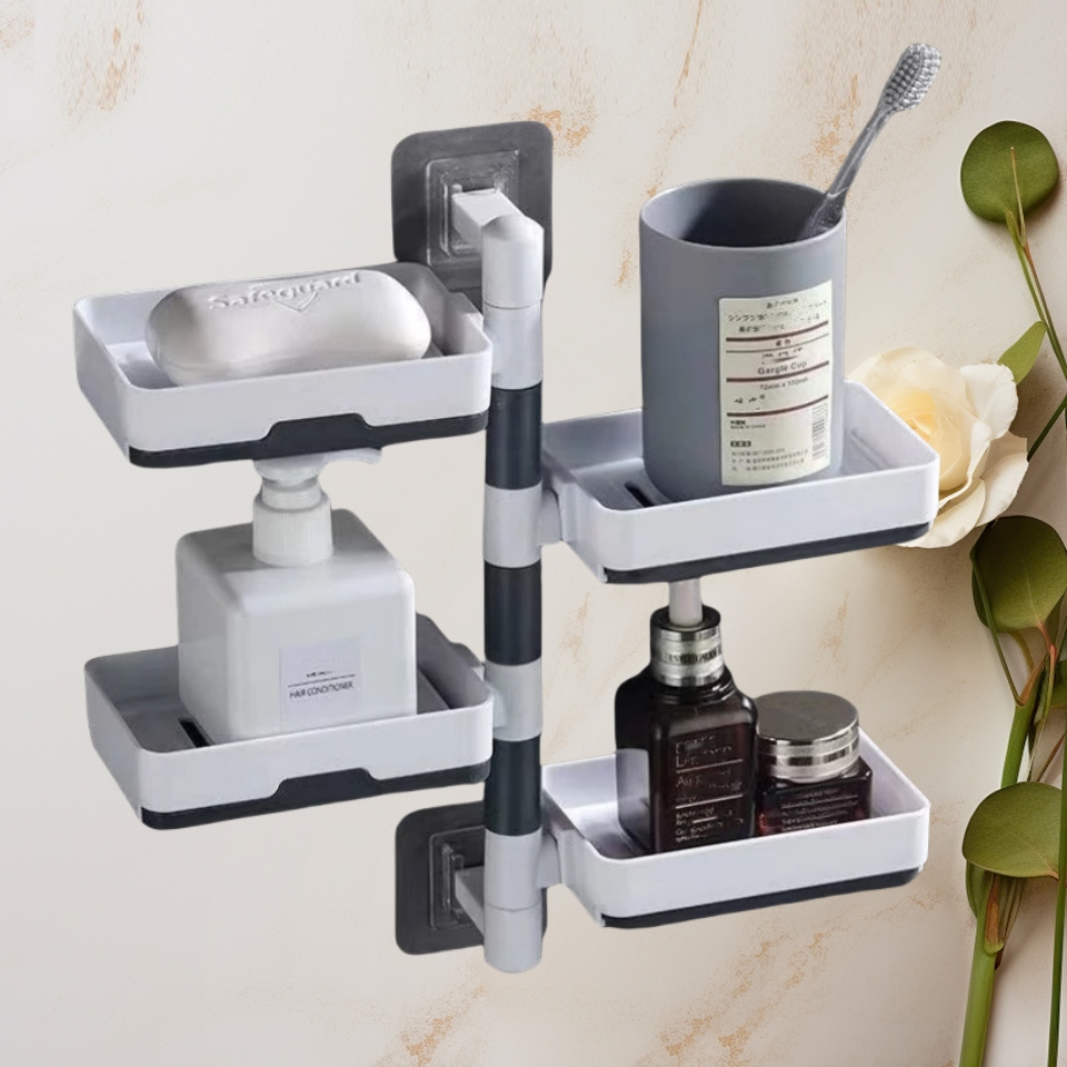 2/3/4 Rotating Drain Soap Box, - огляд і ціна Soap Dish Draining