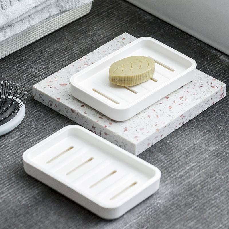 2PCS Soap Dish Plastic Soap Ho - огляд і ціна Soap Dish Draining