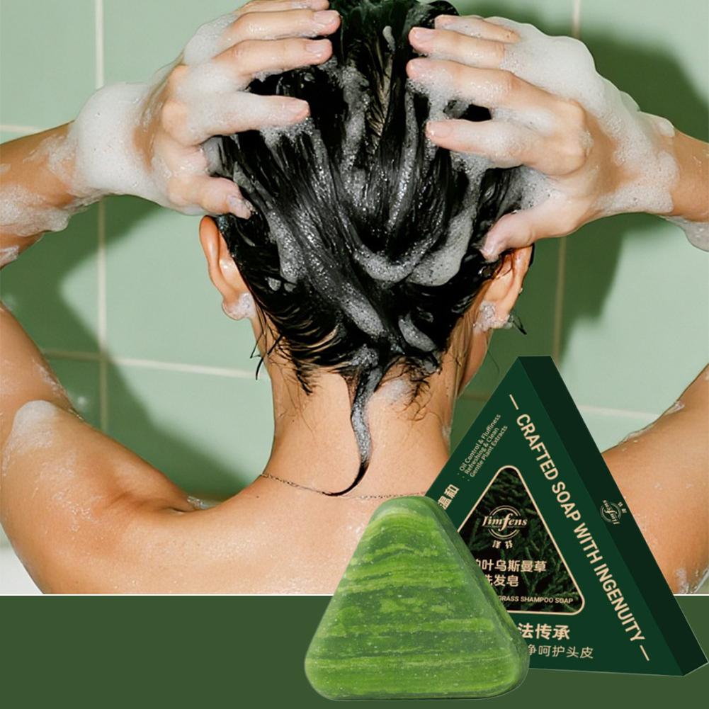 Usman Grass Shampoo Soap Cypre - огляд і ціна Castor Oil Soap
