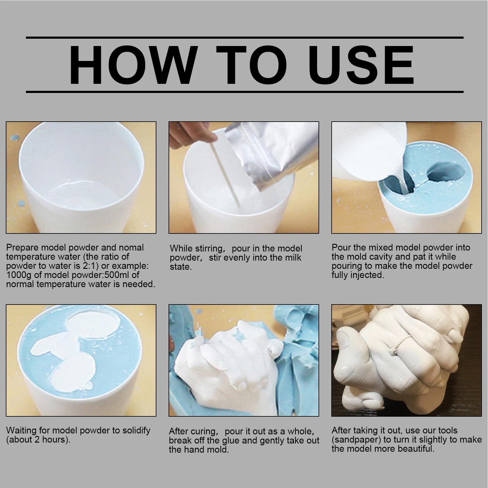 Baby Hand And Foot Casting Kit - огляд і ціна Soap Making Activity