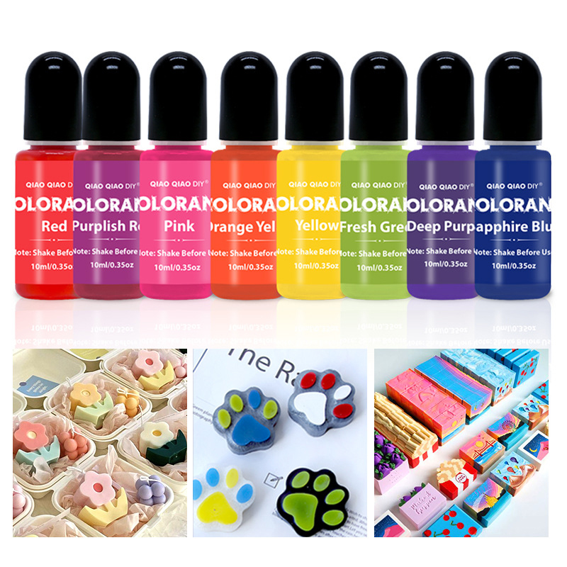 20 Colors Candle Dyes Wax Cand - огляд і ціна Soap Making Activity