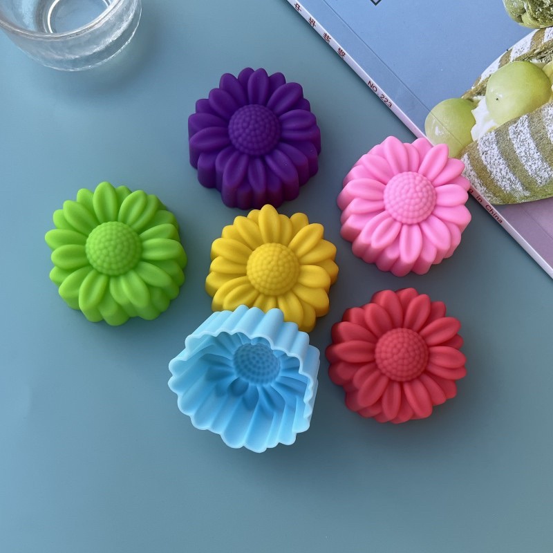 6 Pcs Set Non-Stick Flower Des - огляд і ціна Soap Making Bar
