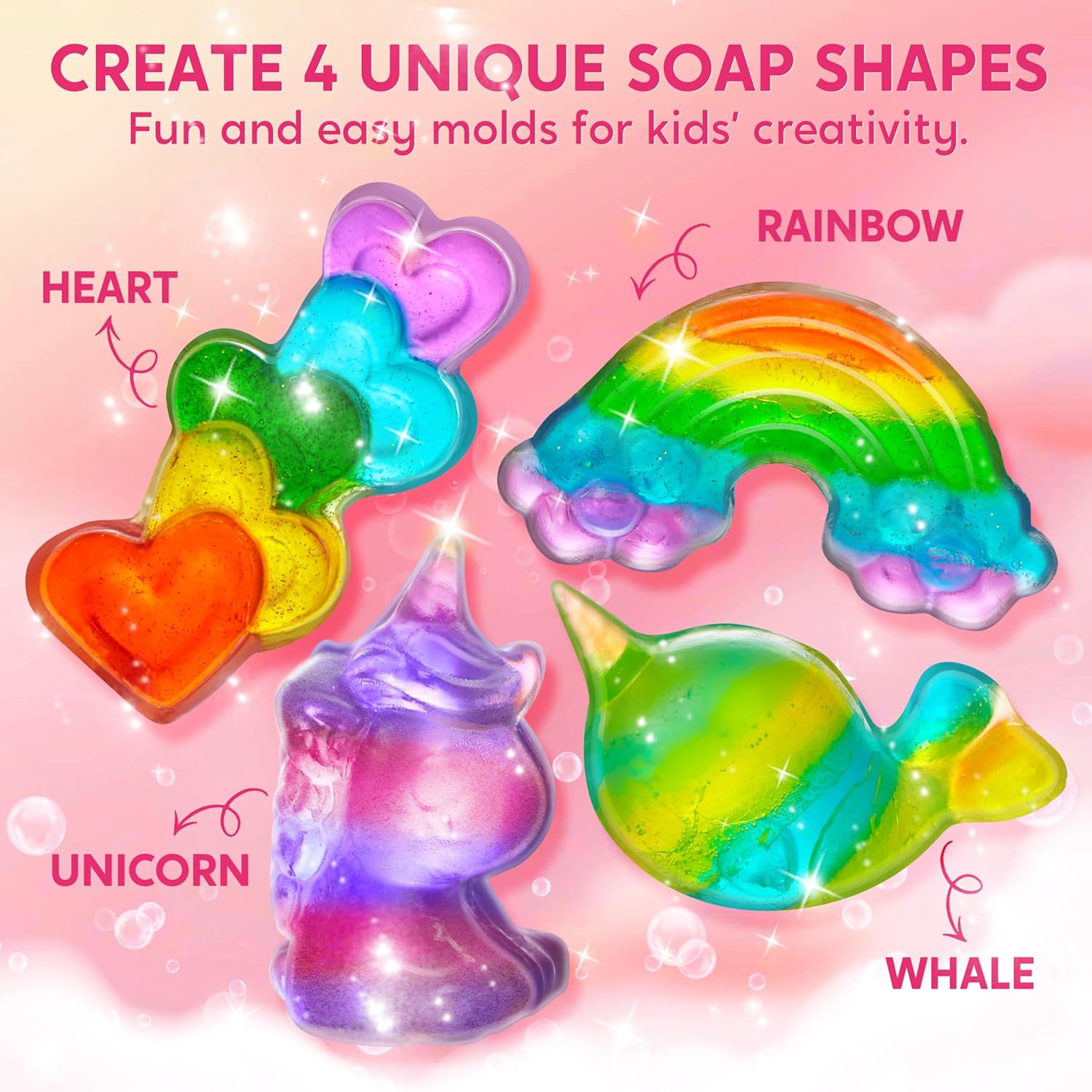 JOYFY Unicorn Soap Making Kit  - огляд і ціна Soap Making Activity