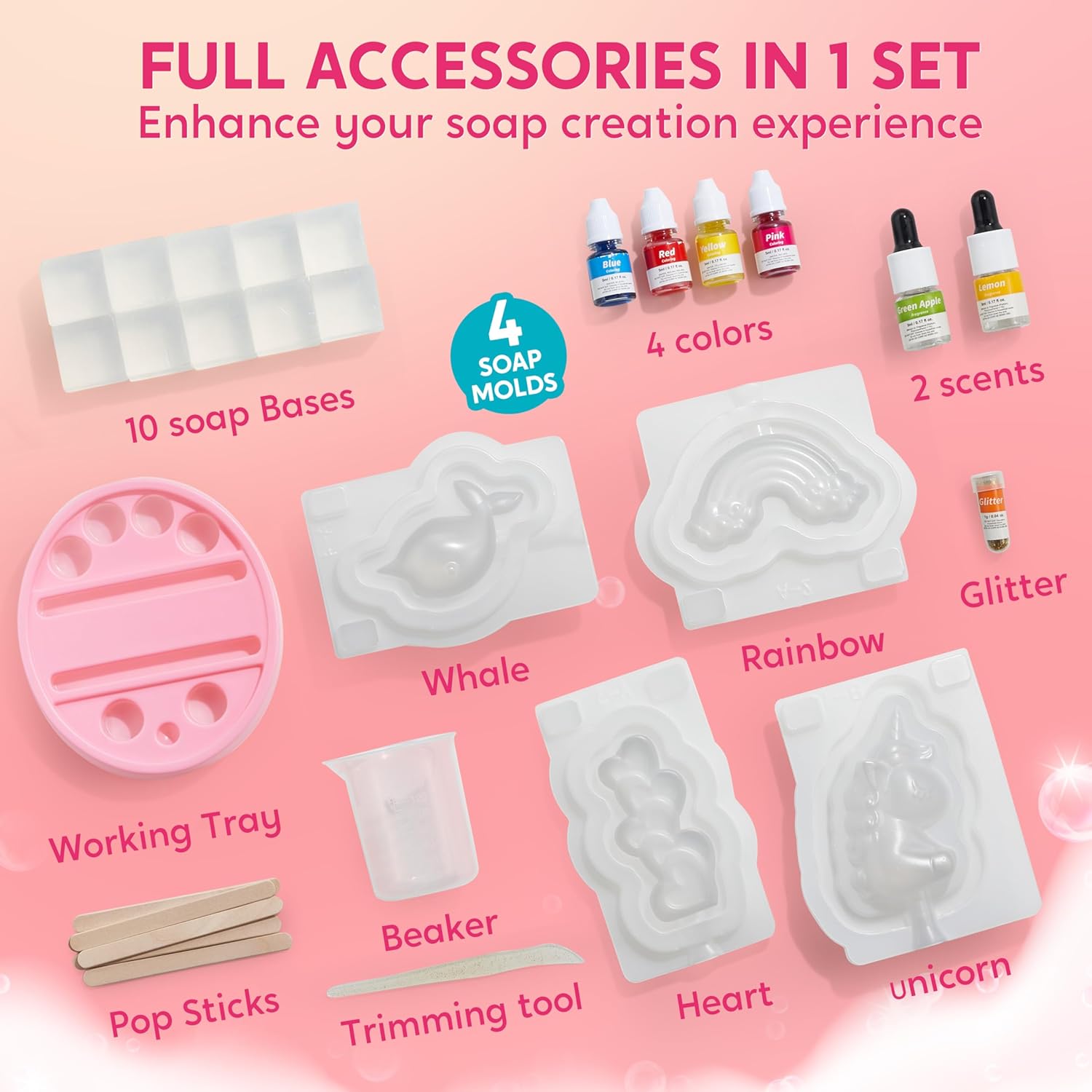 JOYFY Unicorn Soap Making Kit  - огляд і ціна Soap Making Activity