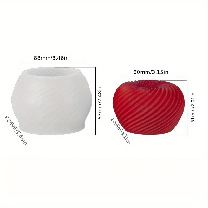 A trendy red apple silicone mo - огляд і ціна Soap Making Bar