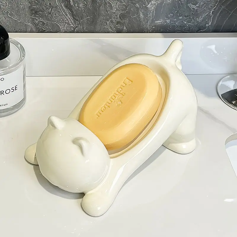 Cute Cat Drain Soap Holder Con - огляд і ціна Soap Making Tutorial