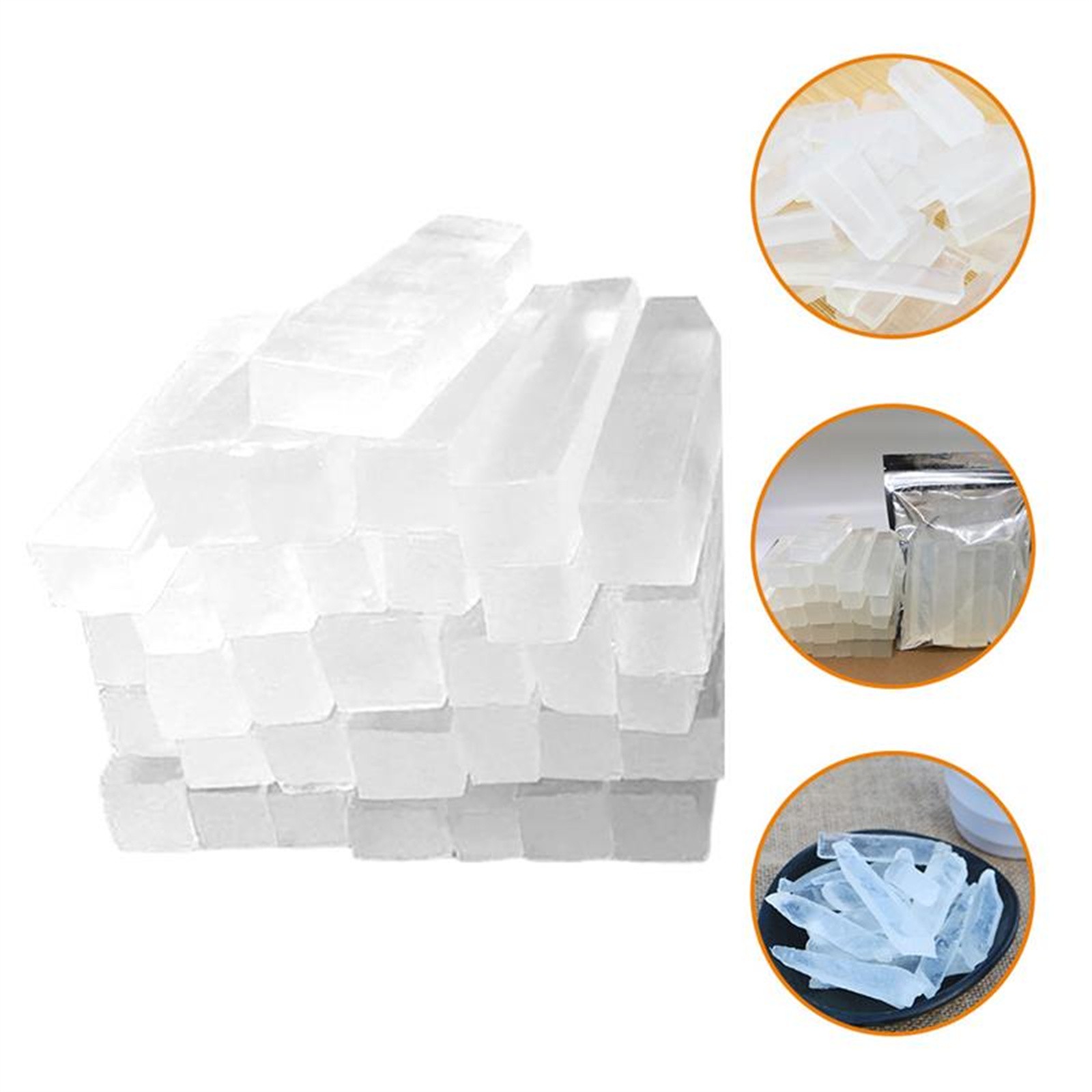 250G Bag Clear Glycerin Hand S - огляд і ціна Soap Making Activity