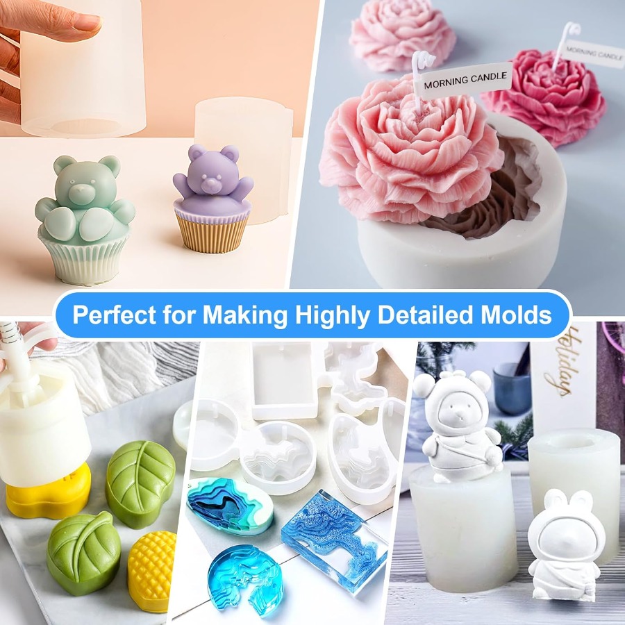 Silicone Mold Making Kit, 38.8 - огляд і ціна Soap Making Bar